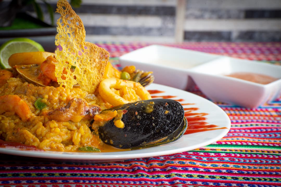 Arroz con mariscos
